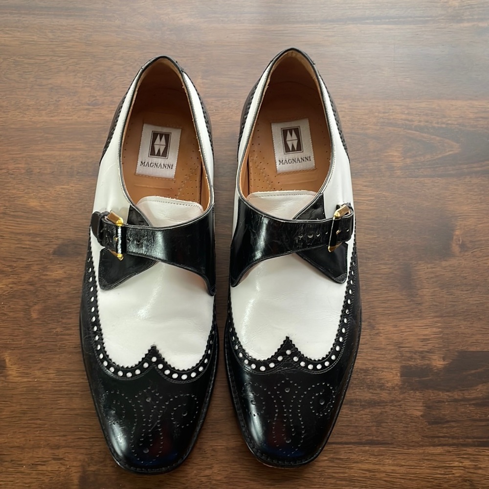 Vintage Magnanni Monk Strap Dress Shoes